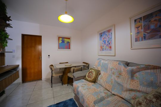 Sala de apartamento à venda com 1 quarto, 40m² em Jardim Jaú (zona Leste), São Paulo