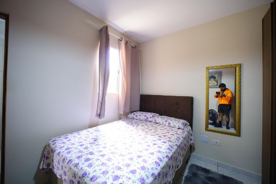 Quarto de apartamento à venda com 1 quarto, 40m² em Jardim Jaú (zona Leste), São Paulo