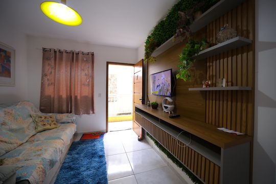 Sala de apartamento à venda com 1 quarto, 40m² em Jardim Jaú (zona Leste), São Paulo
