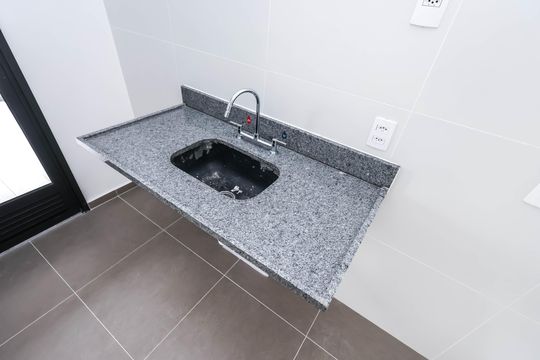 Cozinha de apartamento à venda com 2 quartos, 60m² em Paraíso, São Paulo