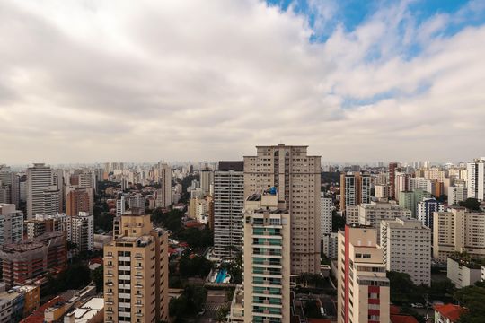 Varanda de apartamento à venda com 2 quartos, 60m² em Paraíso, São Paulo