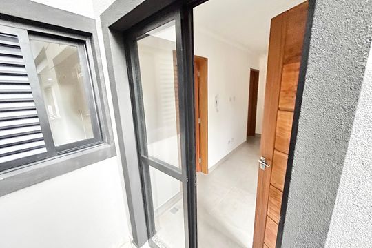 Varanda da Sala de apartamento à venda com 2 quartos, 45m² em Vila Paiva, São Paulo