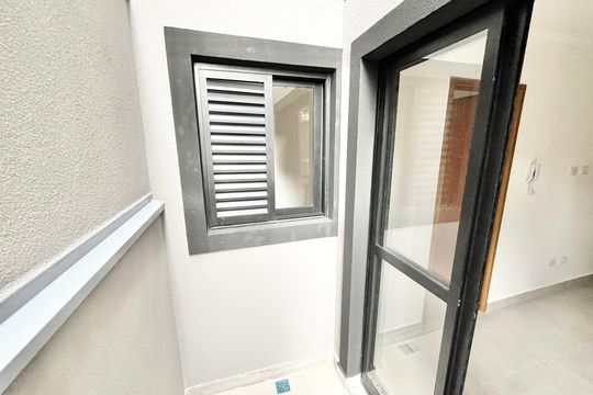 Varanda da Sala de apartamento à venda com 2 quartos, 45m² em Vila Paiva, São Paulo