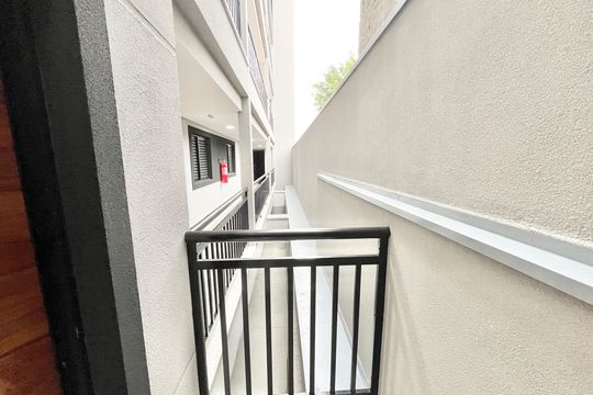 Varanda da Sala de apartamento para alugar com 2 quartos, 45m² em Vila Paiva, São Paulo