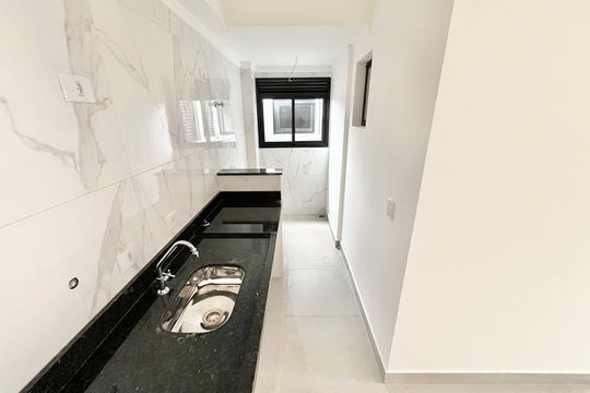 Cozinha e Área de Serviço de apartamento à venda com 2 quartos, 40m² em Vila Paiva, São Paulo