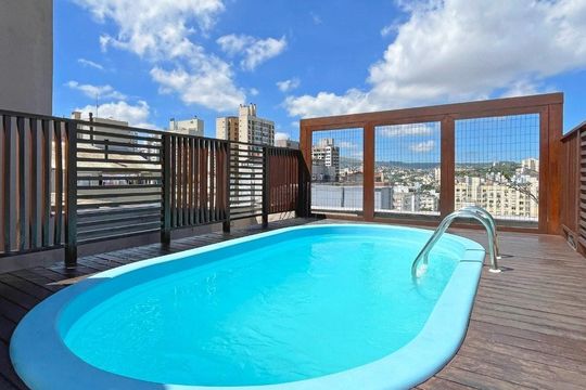 Área comum de apartamento à venda com 2 quartos, 62m² em Petrópolis, Porto Alegre