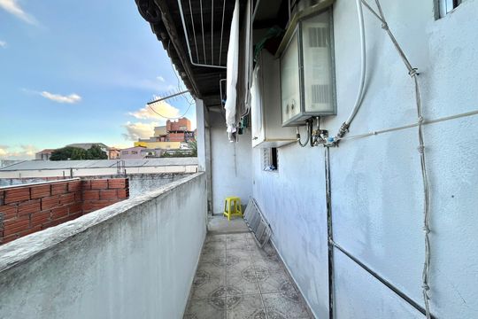 Área externa de casa para alugar com 1 quarto, 15m² em Americanópolis, São Paulo