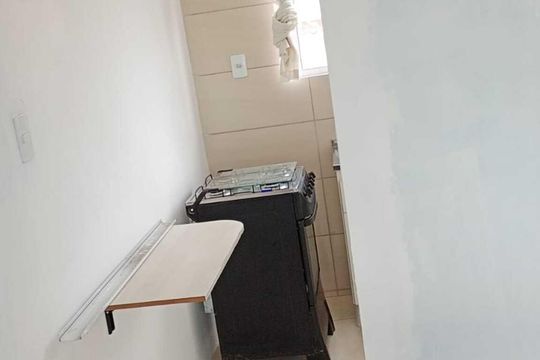 Cozinha de kitnet/studio para alugar com 1 quarto, 40m² em Bela Vista, Palhoça