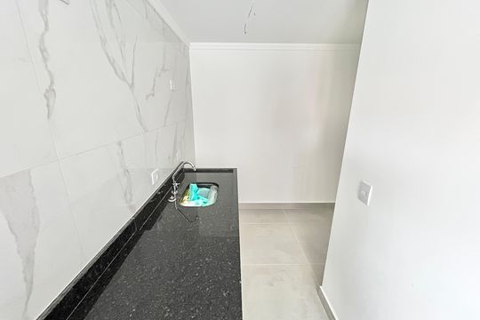 Cozinha e Área de Serviço de apartamento para alugar com 2 quartos, 40m² em Vila Paiva, São Paulo