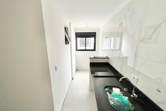 Cozinha e Área de Serviço de apartamento para alugar com 2 quartos, 40m² em Vila Paiva, São Paulo