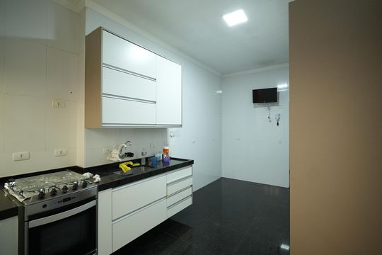 Cozinha de casa à venda com 5 quartos, 300m² em Campestre, Santo André