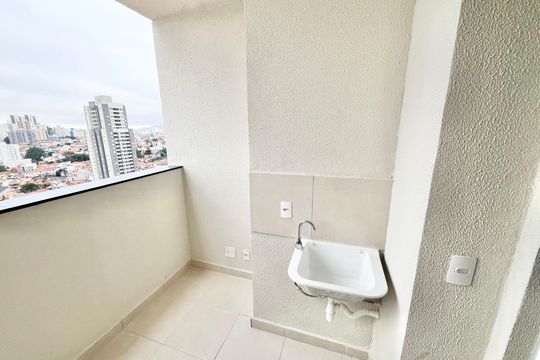 Varanda da Sala de apartamento à venda com 1 quarto, 81m² em Parada Inglesa, São Paulo