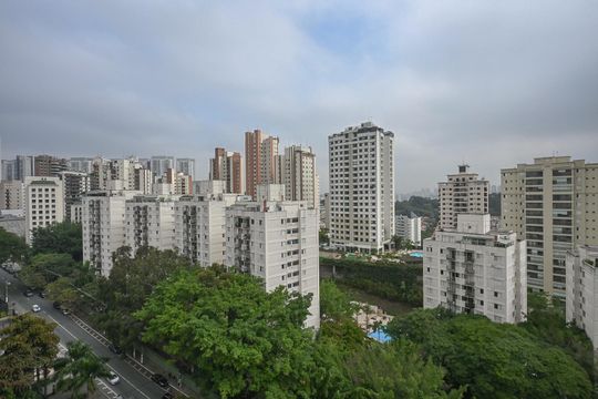 Vista do Quarto 2 de apartamento à venda com 3 quartos, 160m² em Parque Bairro Morumbi, São Paulo
