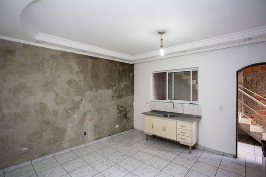 Cozinha de casa para alugar com 1 quarto, 40m² em Eldorado, Diadema
