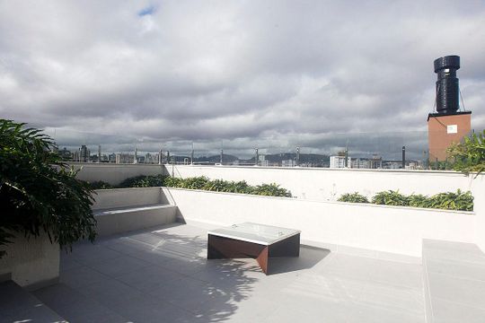 Área Comum - Rooftop Lareira de apartamento para alugar com 2 quartos, 68m² em Petrópolis, Porto Alegre