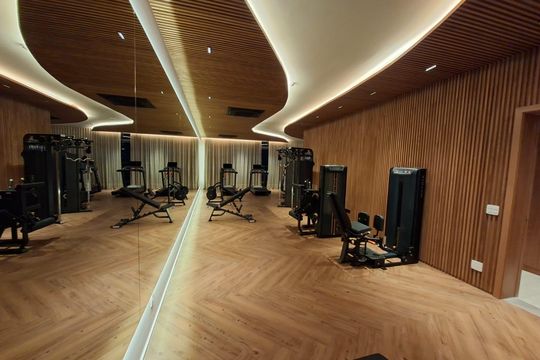Área comum - Academia de apartamento à venda com 2 quartos, 142m² em Alphaville Comercial, Barueri