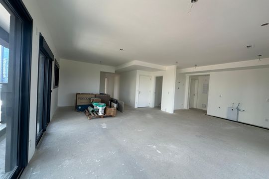 Sala de apartamento à venda com 2 quartos, 142m² em Alphaville Comercial, Barueri