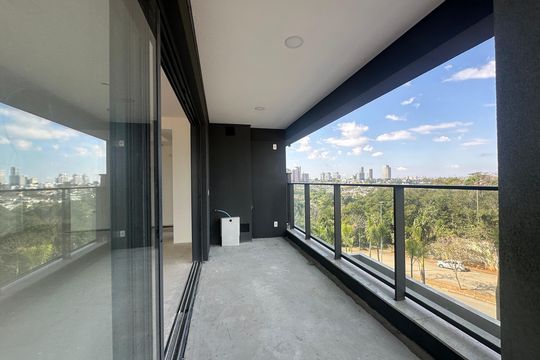 Varanda da Sala de apartamento à venda com 2 quartos, 142m² em Alphaville Comercial, Barueri