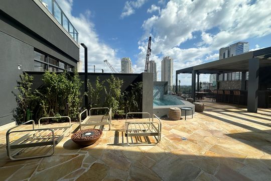 Área comum - Churrasqueira de apartamento à venda com 2 quartos, 142m² em Alphaville Comercial, Barueri