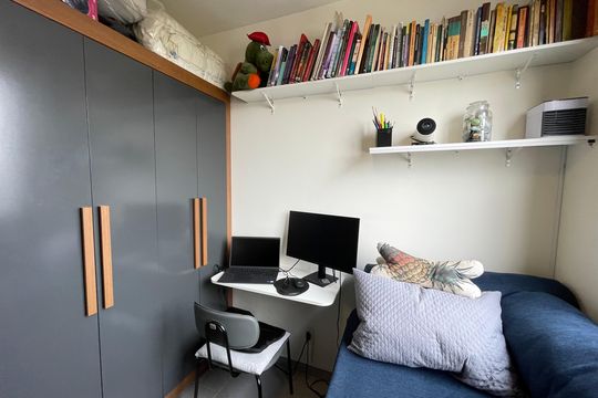 Quarto 1 de apartamento à venda com 2 quartos, 34m² em Butantã, São Paulo