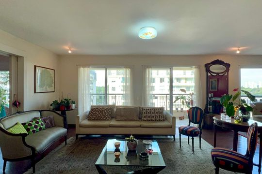 Sala de apartamento para alugar com 3 quartos, 224m² em Alto de Pinheiros, São Paulo