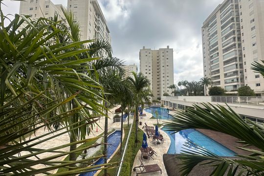 Área comum de apartamento para alugar com 3 quartos, 132m² em Tamboré, Santana de Parnaíba