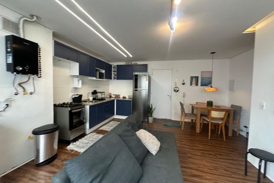 Cozinha de apartamento para alugar com 2 quartos, 58m² em Jardim Esperanca, Barueri