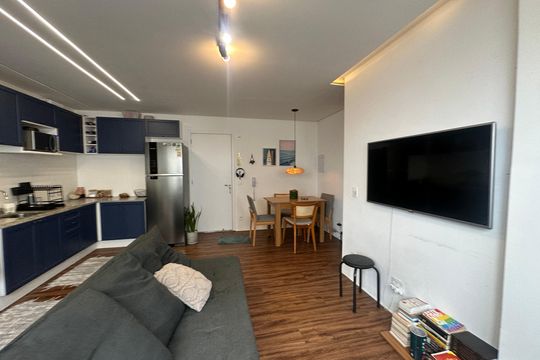 Sala de apartamento para alugar com 2 quartos, 58m² em Jardim Esperanca, Barueri