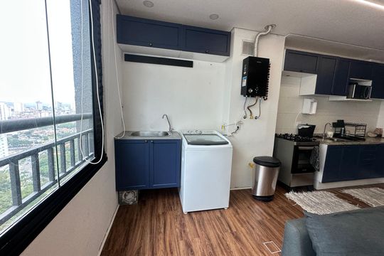 Área de Serviço de apartamento para alugar com 2 quartos, 58m² em Jardim Esperanca, Barueri