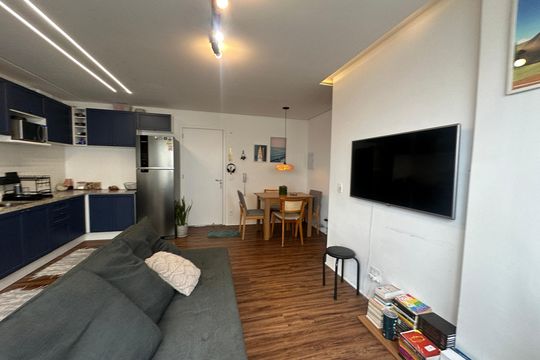 Sala de apartamento para alugar com 2 quartos, 58m² em Jardim Esperanca, Barueri