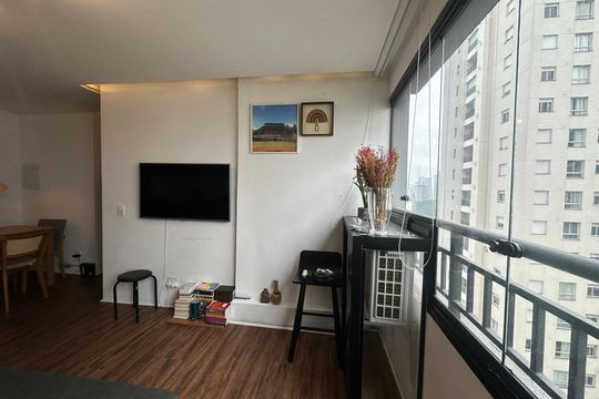 Varanda da Sala de apartamento para alugar com 2 quartos, 58m² em Jardim Esperanca, Barueri