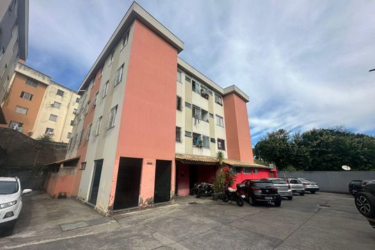 Fachada do Bloco de apartamento à venda com 3 quartos, 60m² em Jaqueline, Belo Horizonte
