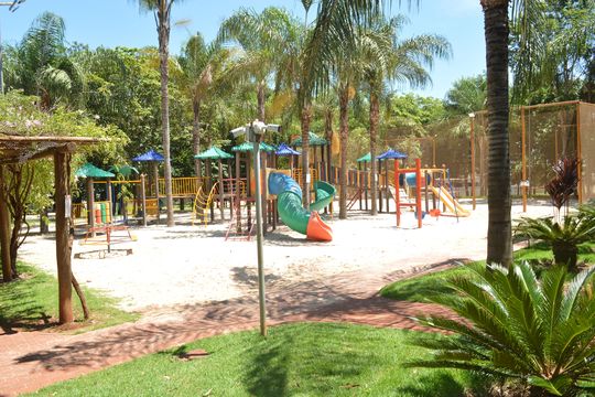 Área comum - Playground de casa de condomínio para alugar com 4 quartos, 290m² em Alto do Castelo, Ribeirão Preto