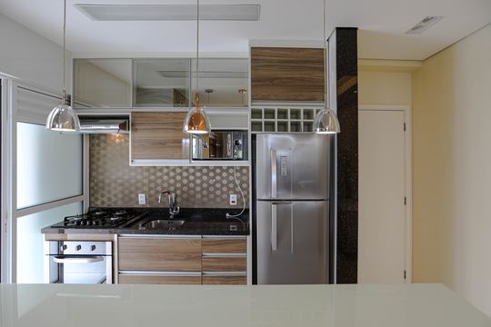Cozinha de apartamento para alugar com 2 quartos, 63m² em Vila Suissa, Mogi das Cruzes