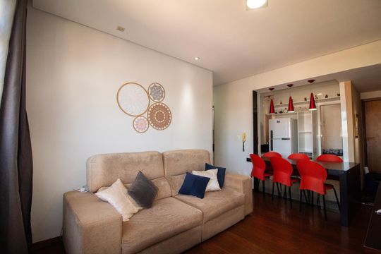 Sala de Estar de apartamento à venda com 3 quartos, 70m² em Carlos Prates, Belo Horizonte