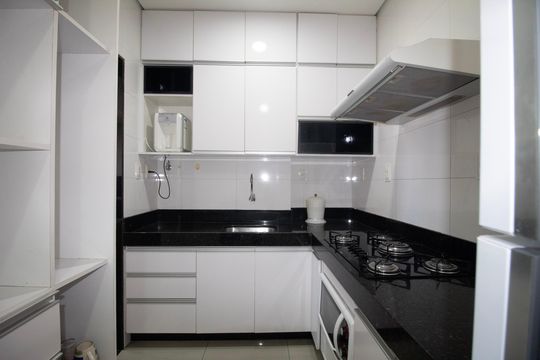 Cozinha de apartamento à venda com 3 quartos, 70m² em Carlos Prates, Belo Horizonte