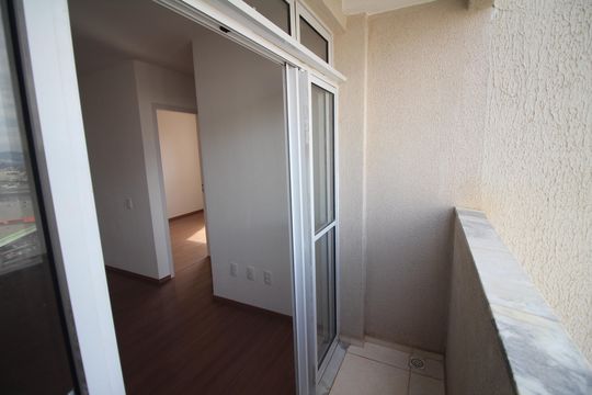 Varanda da Sala de apartamento para alugar com 3 quartos, 65m² em Jk, Contagem