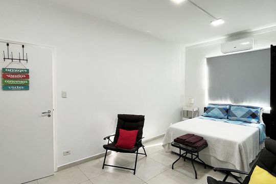 Studio  de kitnet/studio para alugar com 1 quarto, 55m² em José Menino, Santos