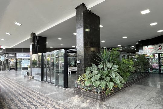 Fachada de kitnet/studio para alugar com 1 quarto, 55m² em José Menino, Santos