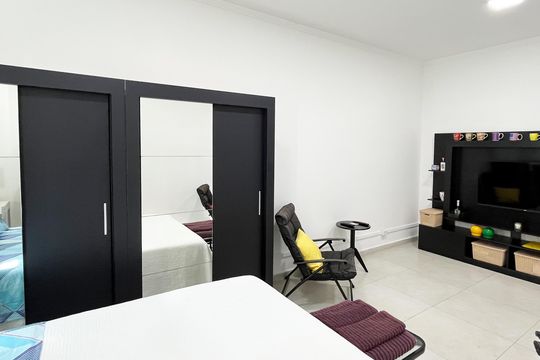 Studio  de kitnet/studio para alugar com 1 quarto, 55m² em José Menino, Santos