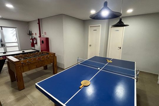 Salão de jogos de apartamento à venda com 2 quartos, 56m² em Jardim Cristiane, Santo André