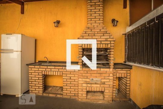 Área comum - Churrasqueira de apartamento à venda com 2 quartos, 55m² em Vila São Catarina, São Paulo