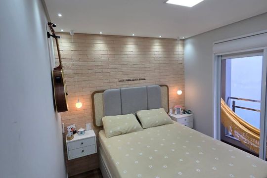 Quarto 1 de apartamento à venda com 3 quartos, 70m² em Vila Santa Teresa, Santo André