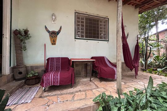 Varanda de casa para alugar com 2 quartos, 80m² em Jardim Botânico, Brasília