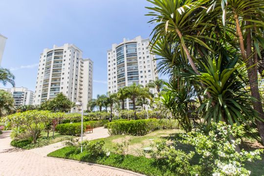 Área comum de apartamento à venda com 2 quartos, 140m² em Tamboré, Santana de Parnaíba