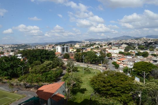 Vista da Sala de apartamento para alugar com 2 quartos, 44m² em São Gabriel, Belo Horizonte