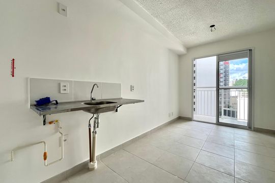 Cozinha de apartamento à venda com 1 quarto, 30m² em Planalto Paulista, São Paulo