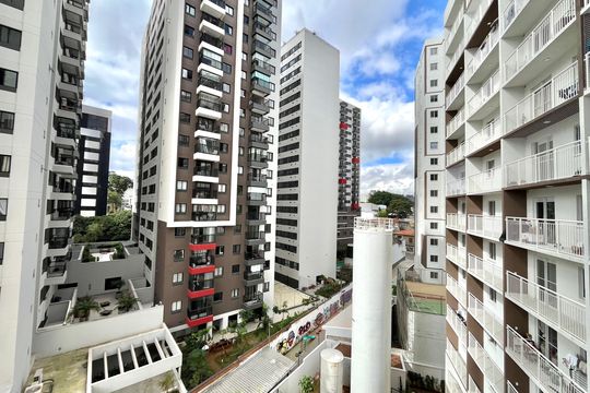 Vista da Varanda de apartamento à venda com 1 quarto, 30m² em Planalto Paulista, São Paulo
