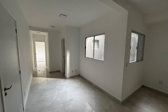 Sala/cozinha de apartamento à venda com 2 quartos, 38m² em Cidade Antônio Estêvão de Carvalho, São Paulo