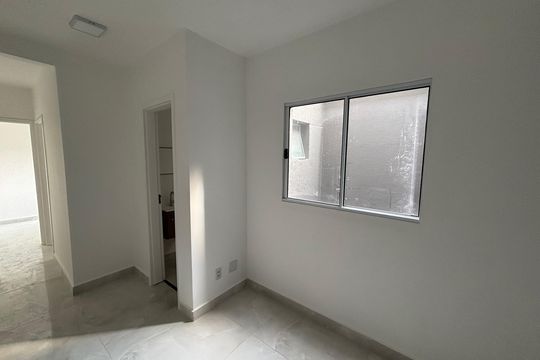 Sala/cozinha de apartamento à venda com 2 quartos, 38m² em Cidade Antônio Estêvão de Carvalho, São Paulo